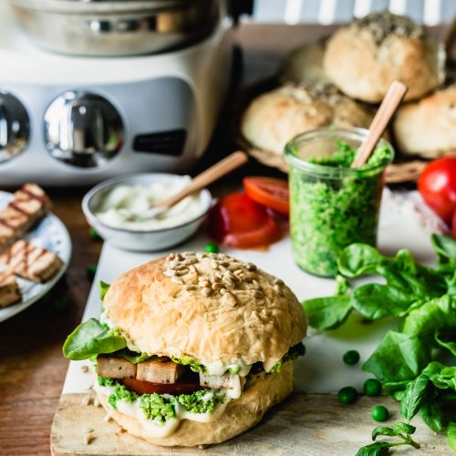 Homemade burger buns - Ankarsrum Australia