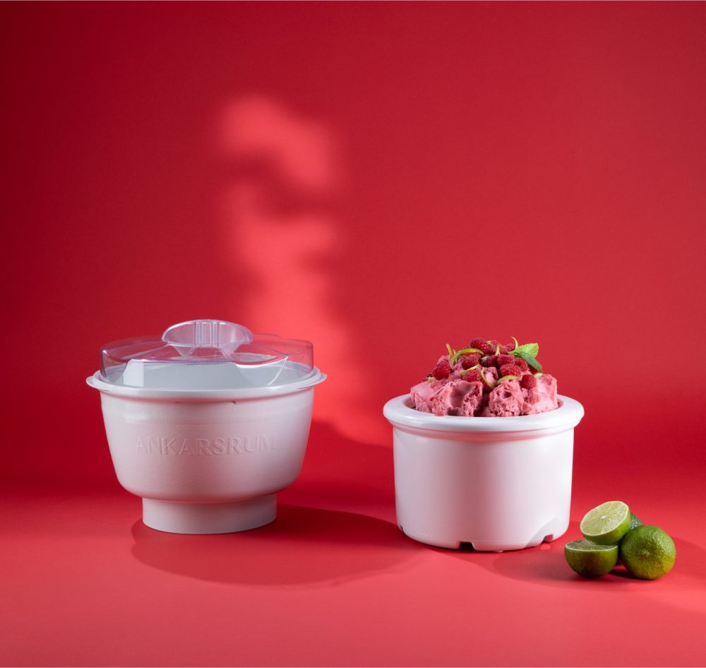 Raspberry Ice Cream - Ankarsrum Australia