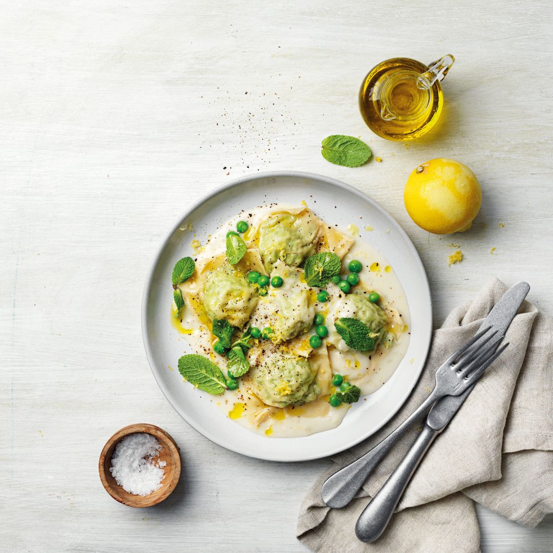Ravioli with Spinach and Ricotta - Ankarsrum Canada -