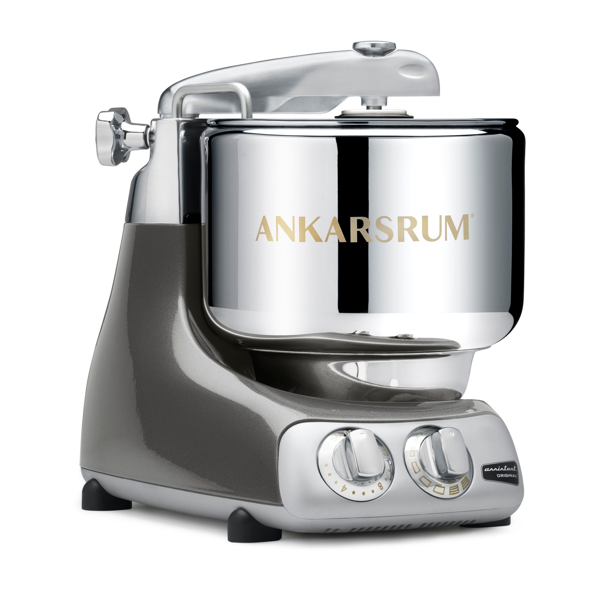Ankarsrum Assistent Original Stand Mixer - Black Chrome