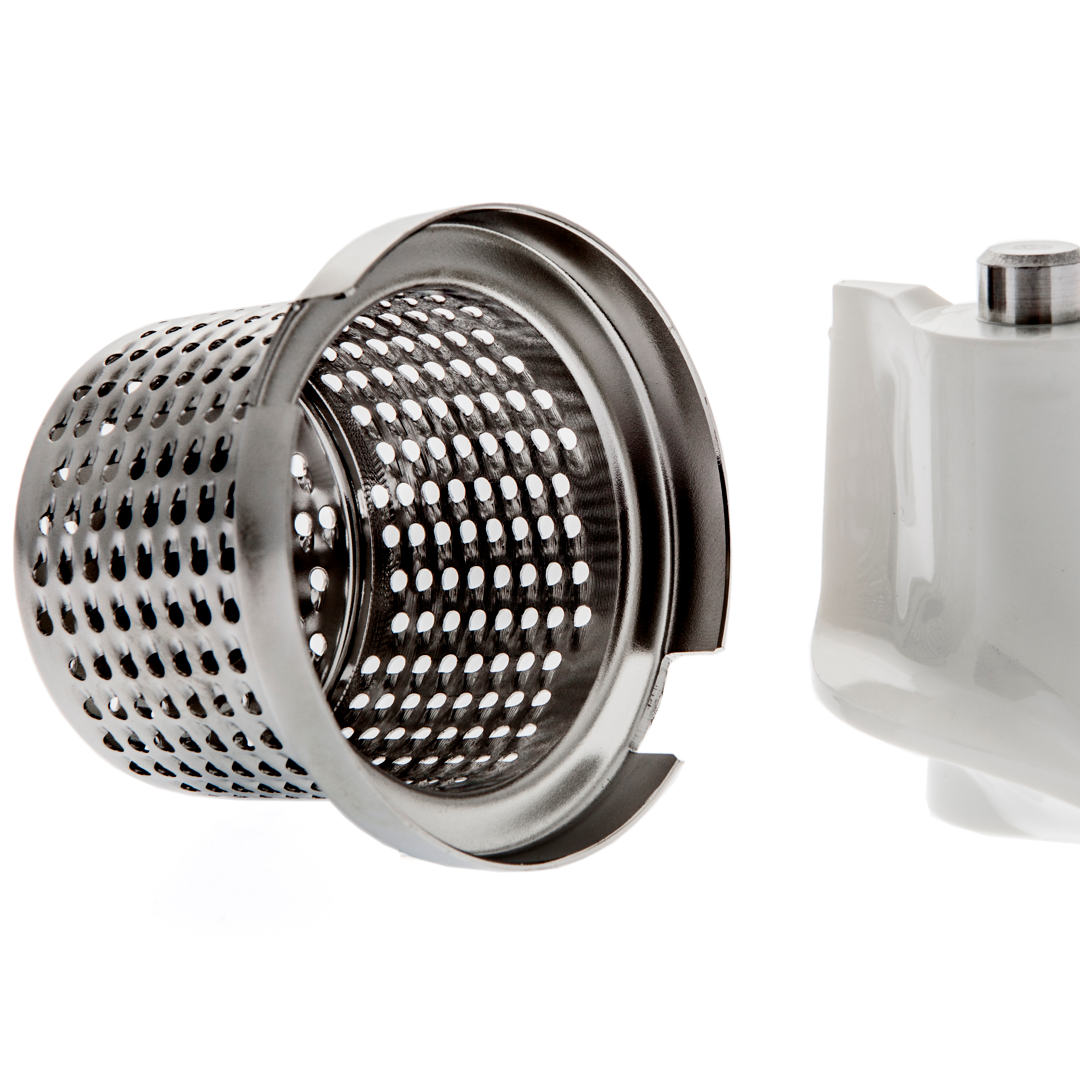 A grater on a white background.