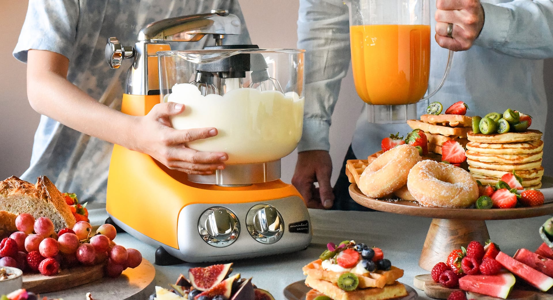 robot Ankarsrum assistent peti dejeuner parfait