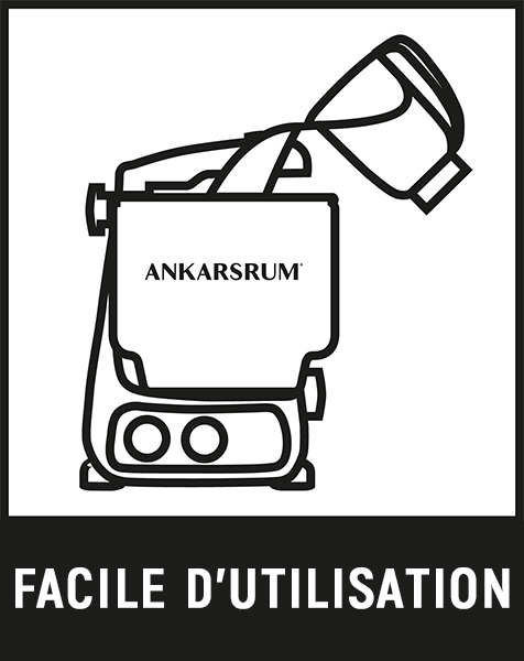 Ankarsrum robot de cuisine facile d'utilisation