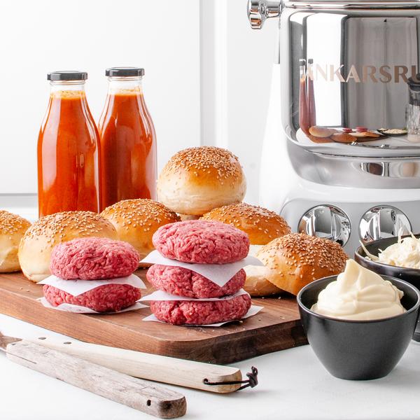 Gör som godaste hamburgarna med vår köttkvarn!