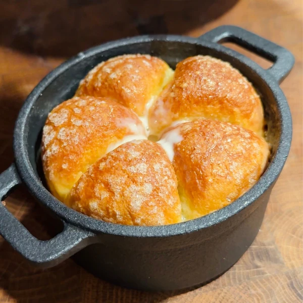 A beautiful assortment of delicious homemade pastries prepared from scratch using the powerful Ankarsrum Original Stand Mixer for professional baking results.