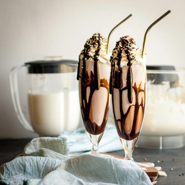 Délicieuses et faciles à réaliser avec notre bol batteur et nos fouets ballons.
Des milkshakes étonnants - si faciles à réaliser avec notre blender!
