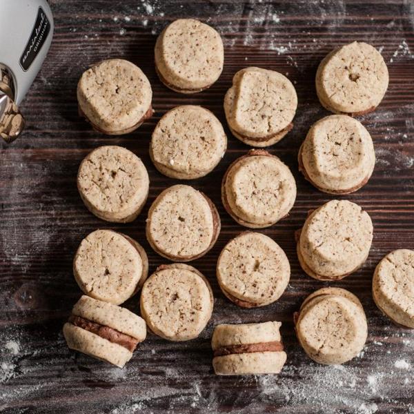 The classic coffee cookies always have filling but these are just as good without.