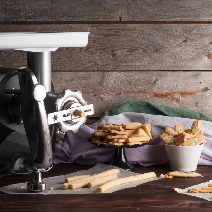 Cookie Attachment Create perfectly shaped cookies every time.