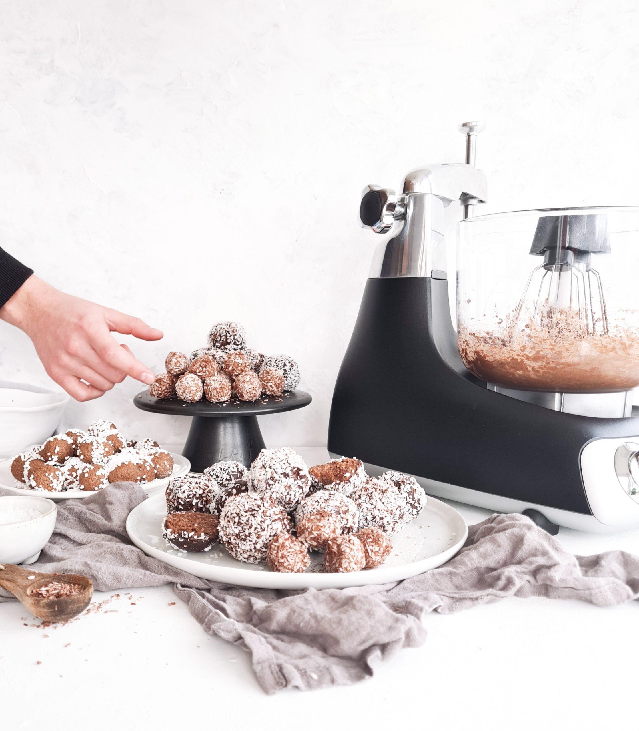 Recept chokladbollar Ankarsrum