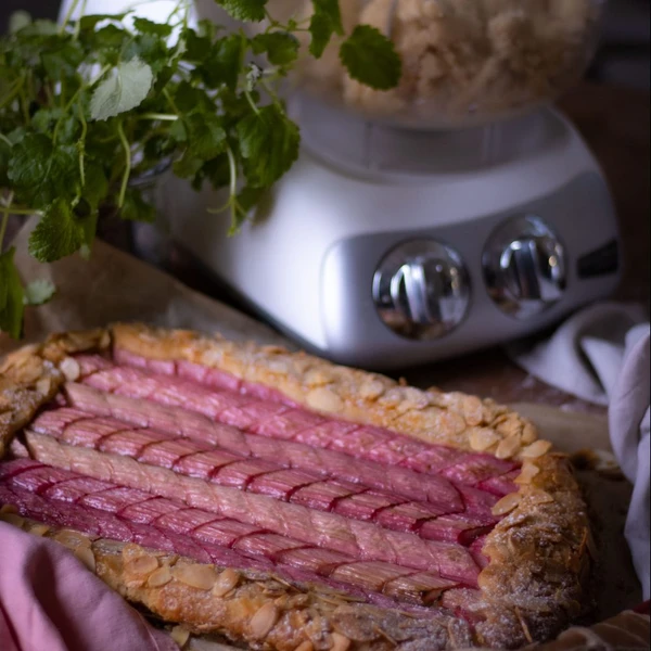 Rabarbergalette Ankarsrum