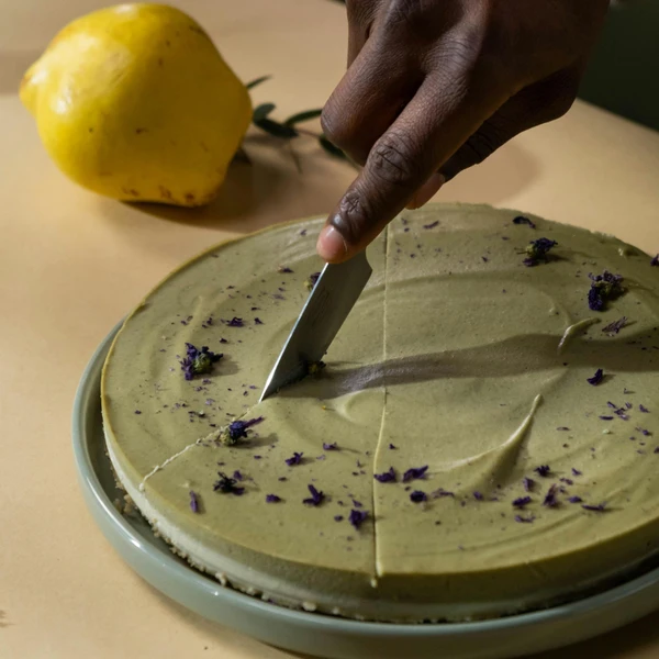 pistachio cheesecake