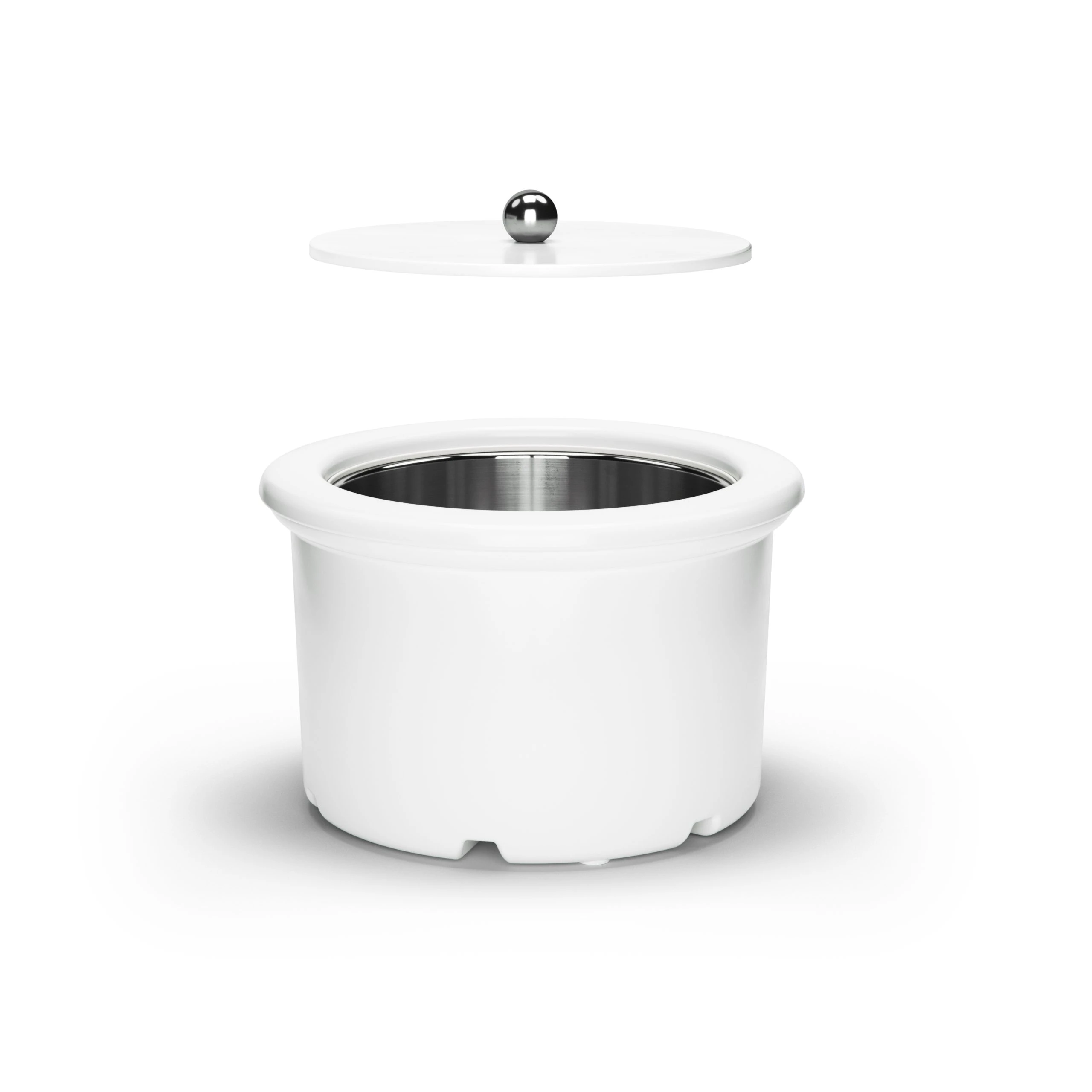 Freezer bowl ice cream maker top