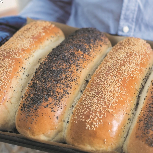 Perfekt til udskæring i enkelte stykker og holde i fryseren. Tag ud efter behov - bag det og nyd smagen af friskbagt brød, når du vil! Hvis toppen af brødet brunes for hurtigt, kan du placere en ovnrist over brødet for at beskytte mod varme. Ingen aluminiumsfolie nødvendig!