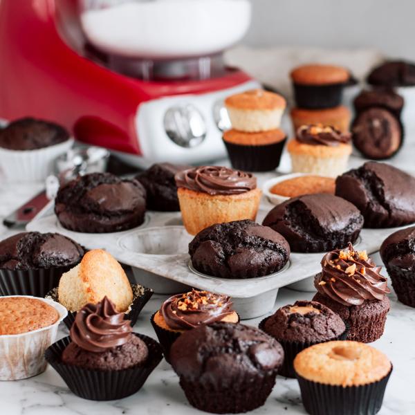 This easy chocolate muffin recipe is incredibly moist and intensely chocolate! The muffin batter is flavored with cocoa powder and chocolate.