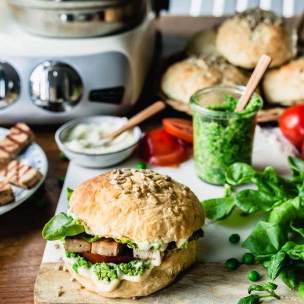 Impress your guests by making your own homemade burger buns for the barbecue.