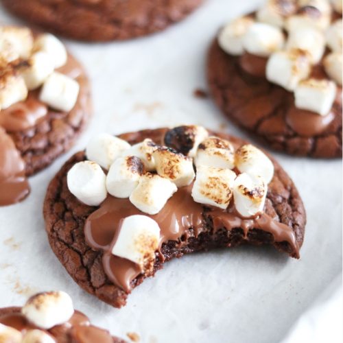 Brownie Marshmallow cookie