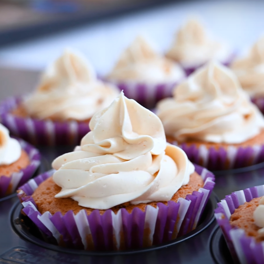 Salted caramel cupcakes - Ankarsrum UK