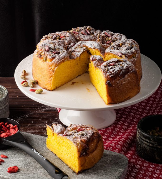 Saffron butter cake Ankarsrum United States