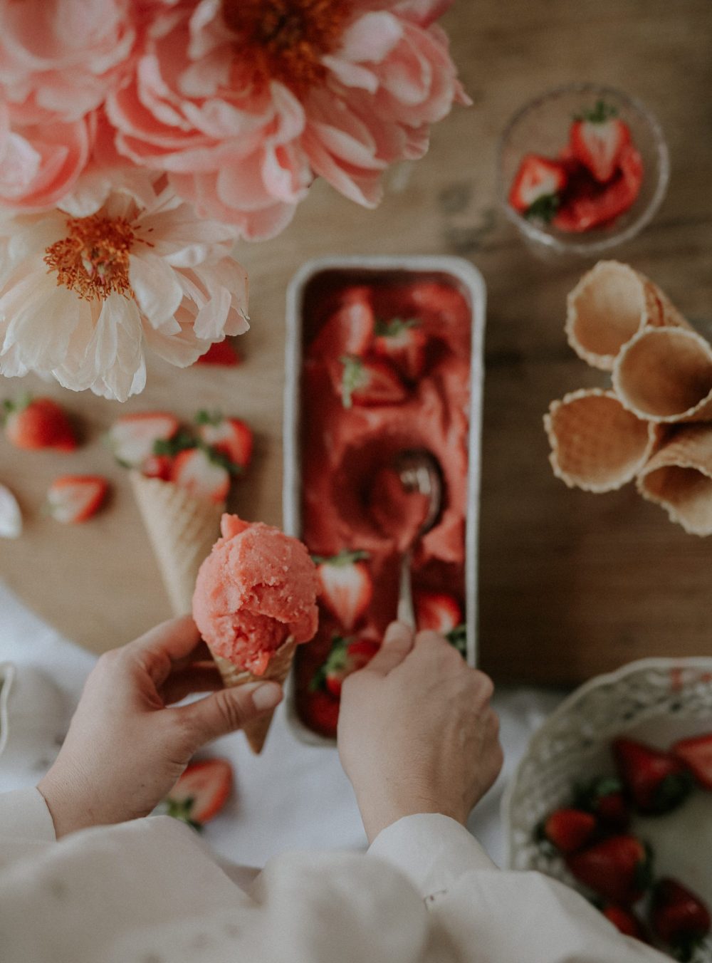 Recipe For Delicious Strawberry Sorbet | Ankarsrum United States