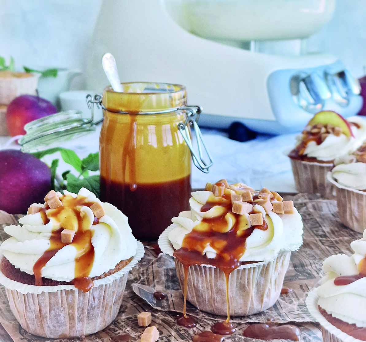 Apple cupcakes - Ankarsrum US