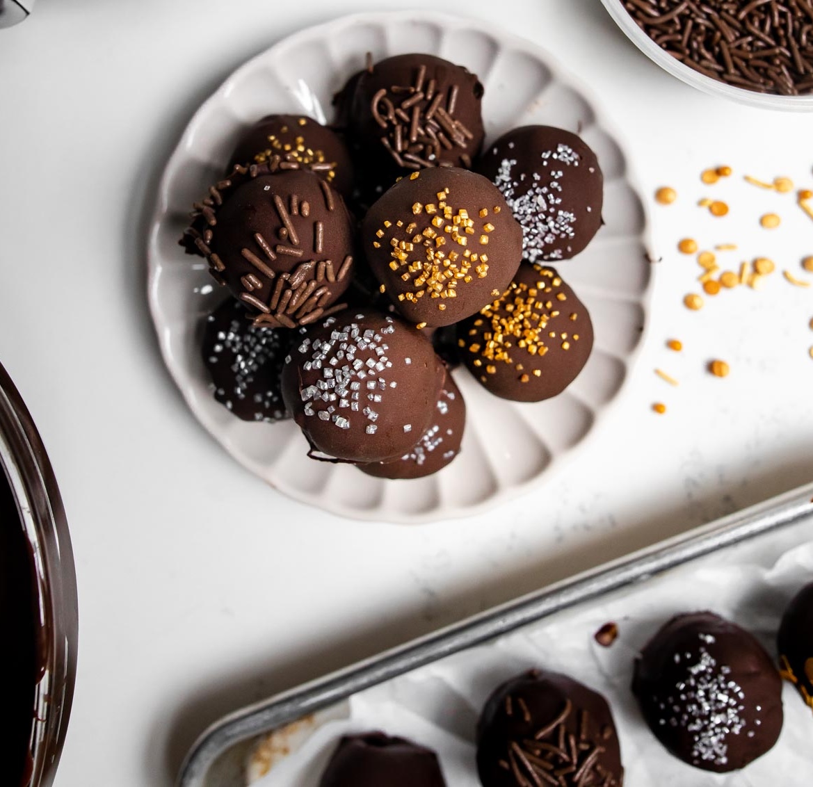 Vanilla Bourbon Pear Butter Truffles - Ankarsrum US