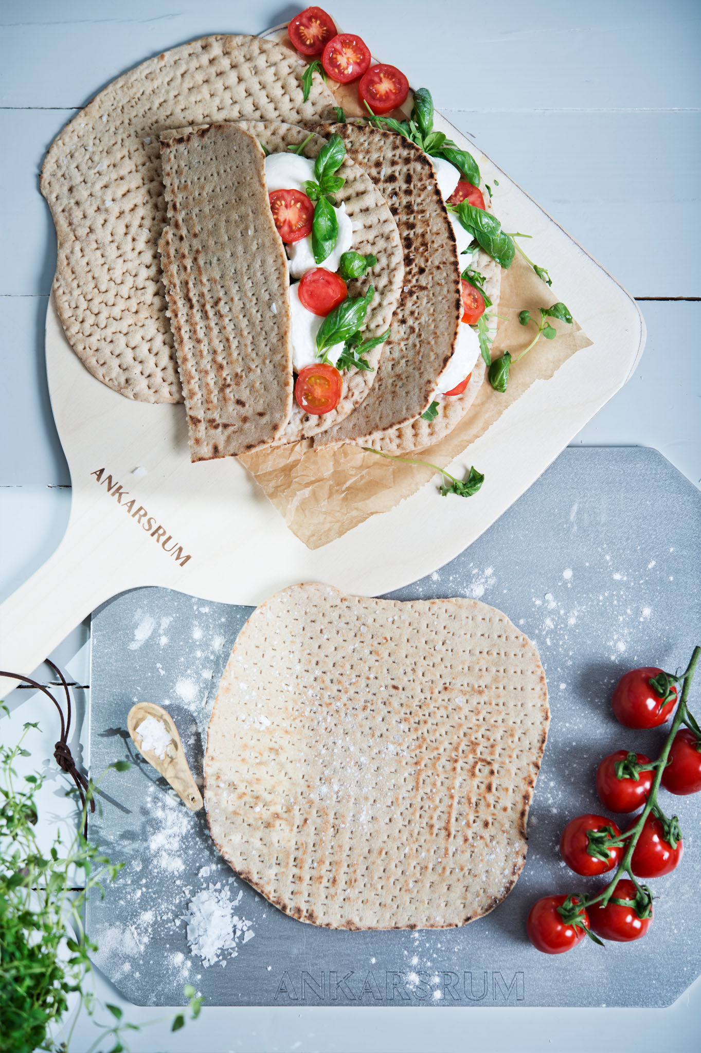 Flatbread on baking steel - Ankarsrum Global