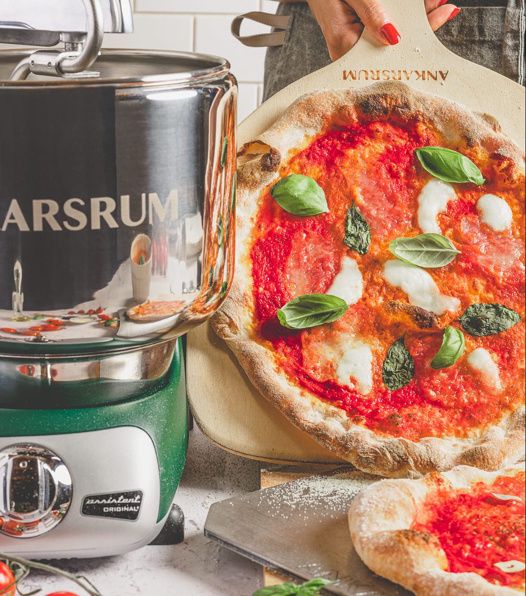 Recipe for neapolitan pizza - Delicious Italian pizza - Ankarsrum